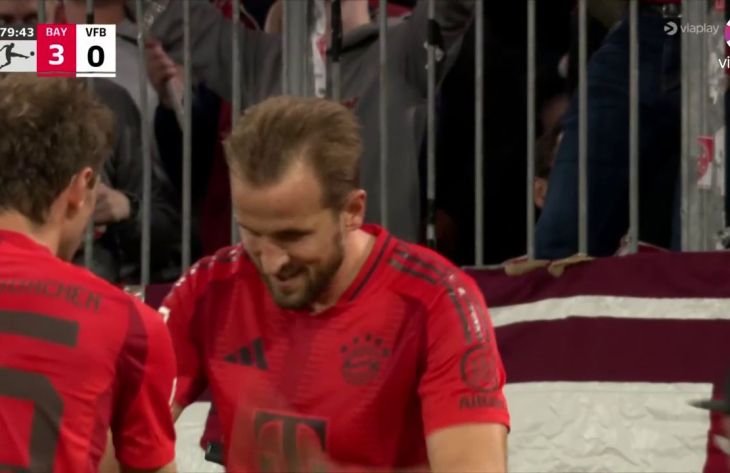 Wideo Kane kompletuje hat-tricka! Bayern - VfB (3-0)