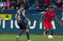 Wideo Piękne uderzenie Comana. Bochum - Bayern (0-5)