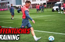 Miniatura wideo Otwarty trening Bayernu LIVE